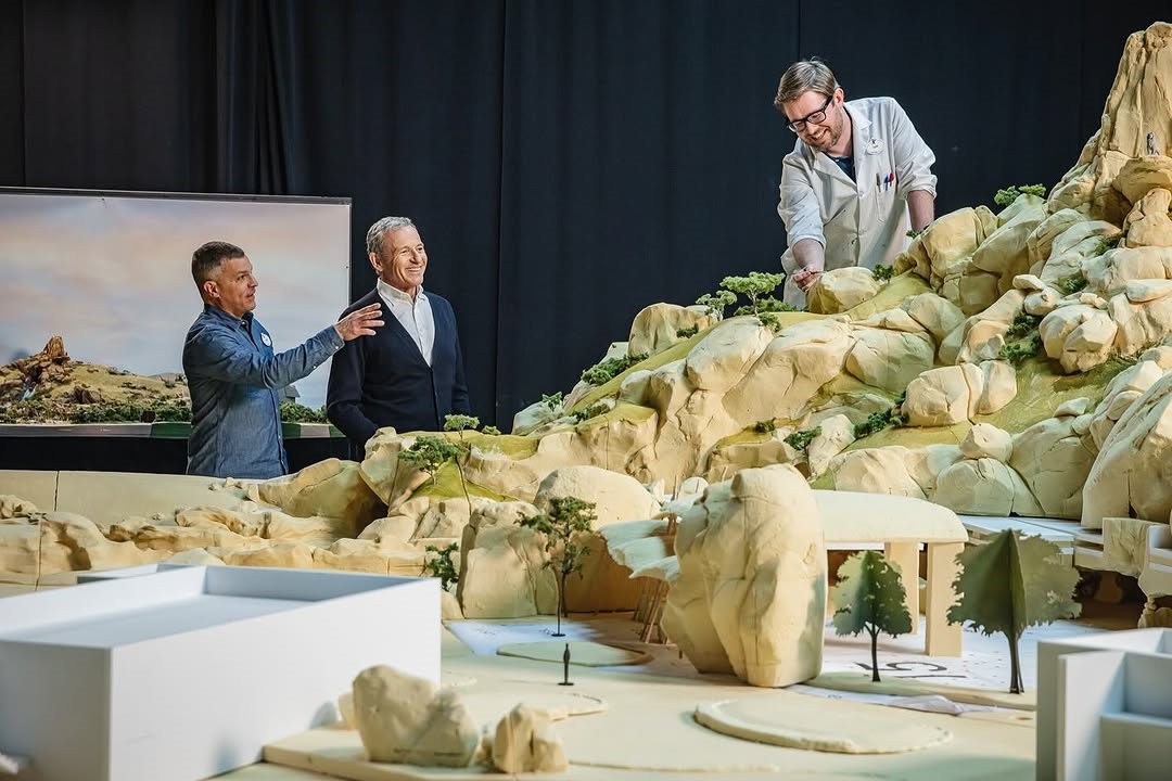 bob iger shares look at large scale model of disneyland paris upcoming the lion king attraction.jpeg